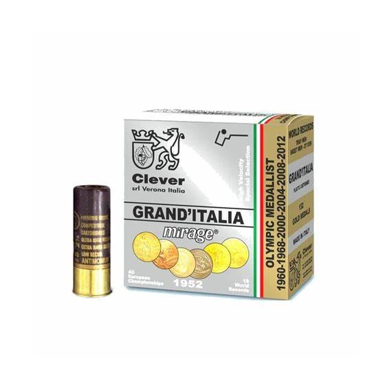 Clever Grand'Italia T3 cal. 12-70 24 g US9.5, 25 stk