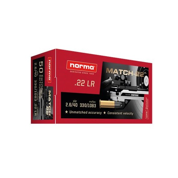 Norma Match, 50 stk